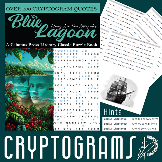 The Blue Lagoon Cryptogram Puzzle Book