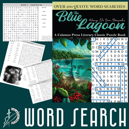 The Blue Lagoon Word Search Puzzle Book